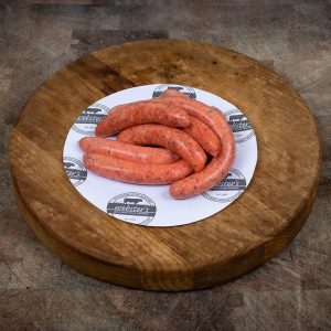 Thin Plain Beef Sausages